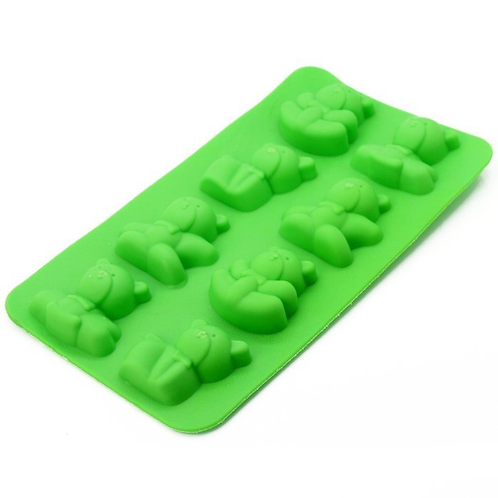 CY-buity 4-Cup Shape Rubber Shooters Ice Cube Shot Glass Freeze Mold Maker Tray Party N3