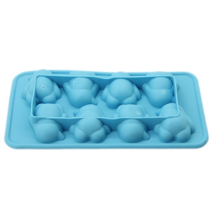 CY-buity 4-Cup Shape Rubber Shooters Ice Cube Shot Glass Freeze Mold Maker Tray Party N6