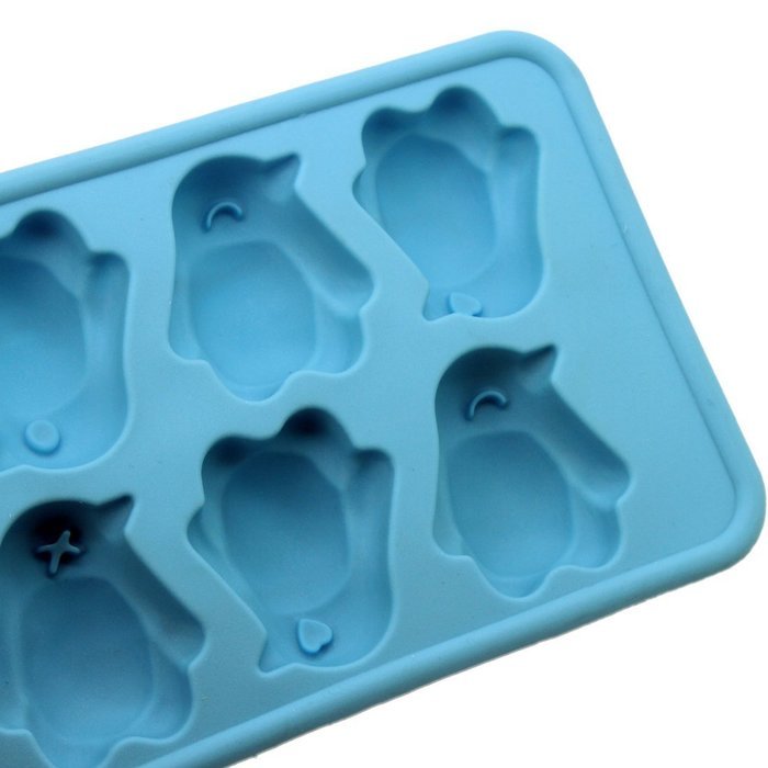 CY-buity 4-Cup Shape Rubber Shooters Ice Cube Shot Glass Freeze Mold Maker Tray Party N9
