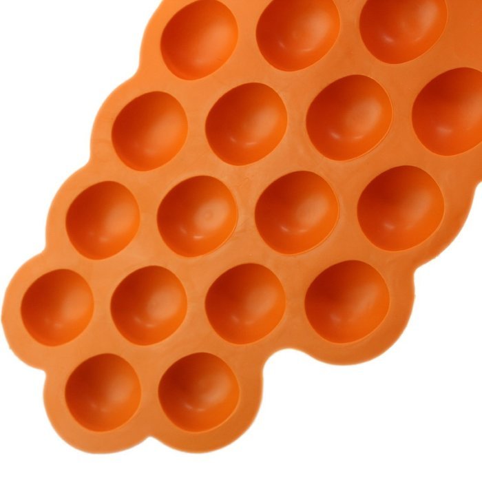 CY-buity 4-Cup Shape Rubber Shooters Ice Cube Shot Glass Freeze Mold Maker Tray Party N16