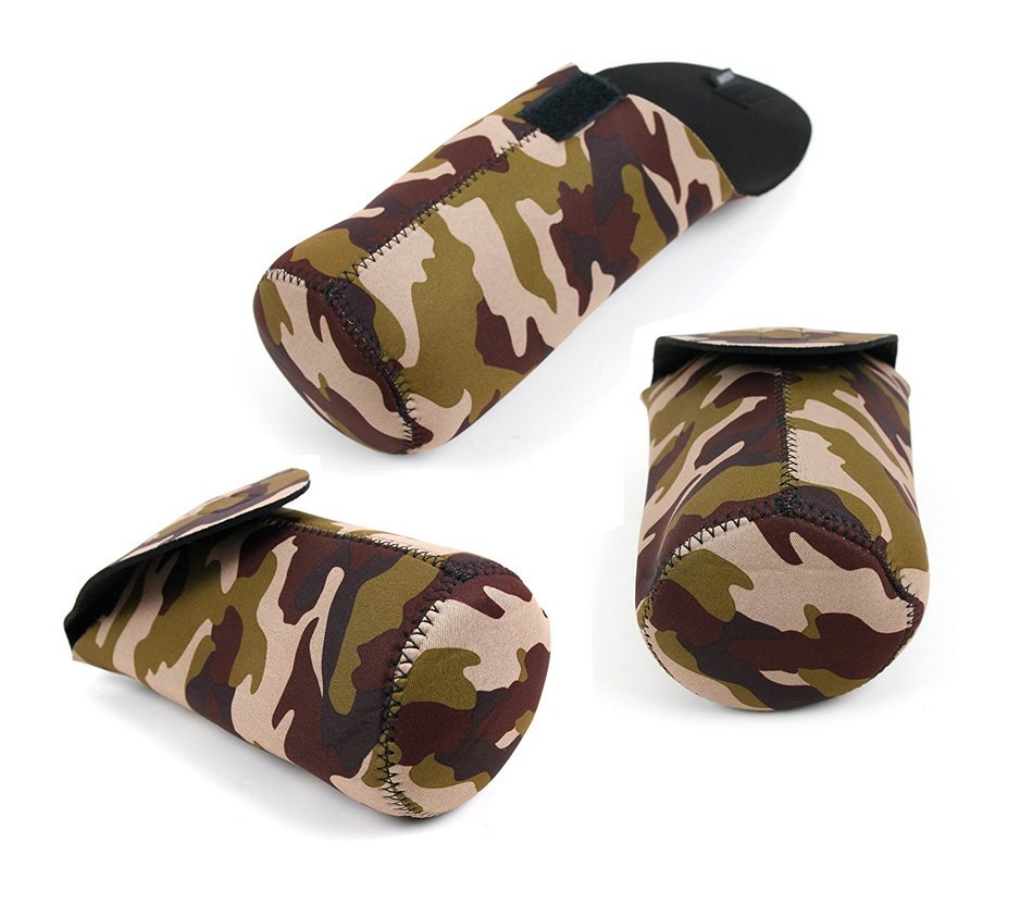 DURAGADGET Exclusive, Large Water-Resistant Neoprene Pouch / Case in Camouflage Print For NEW JBL Flip3 Wireless...