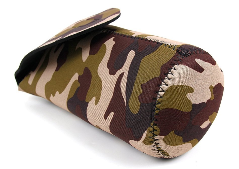 DURAGADGET Exclusive, Large Water-Resistant Neoprene Pouch / Case in Camouflage Print For NEW JBL Flip3 Wireless... N3