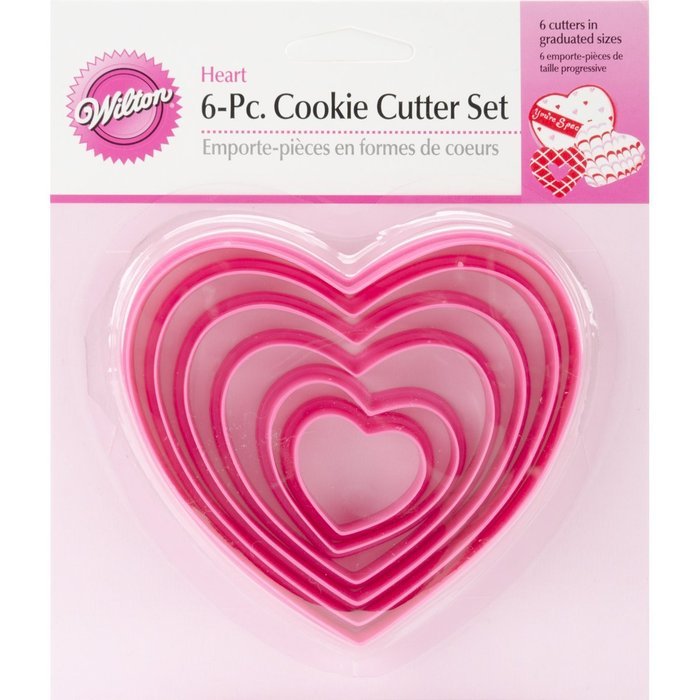 Wilton Nesting Heart Cutter Set