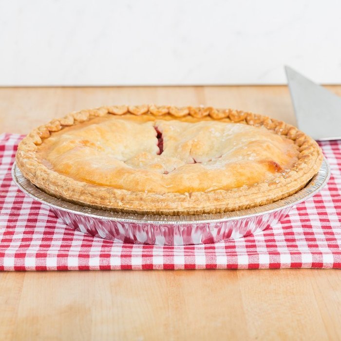 Aluminum Foil Pie Pans Tart Quiche Deep Dish Style 9" x 1 3/16"(50 Pack) with 17" Flame Retardant Oven Mitt