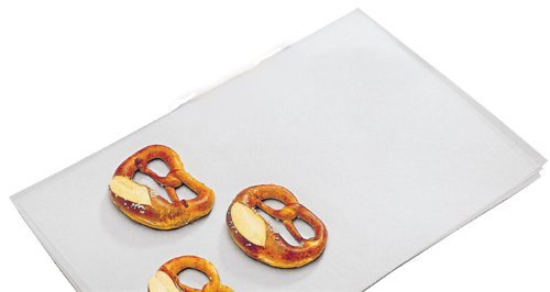 Parchment Paper, Non-stick Coated (Quillon Parchment), 16" x 24" (Fits on 18" x 26" Sheet Pan) 30 Sheets