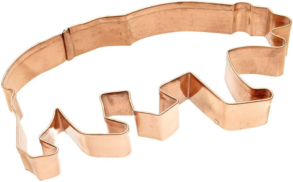 Old River Road Camel Shape Cookie Cutter, Copper N3