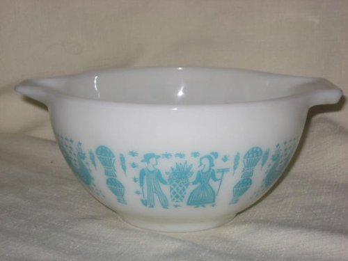 Vintage 1957 " Butterprint " 1 1/2 Pint Cinderella Mixing Nesting Batter Bowl #441
