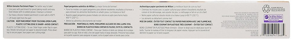 Wilton Double Roll Parchment Paper, 2-Pack N2