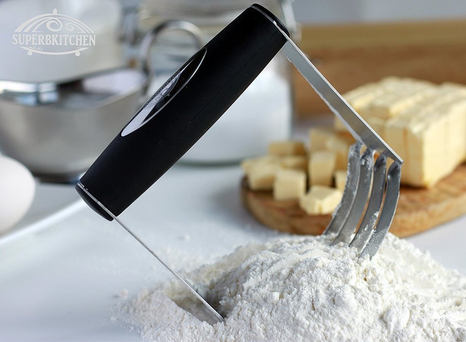 SuperbKitchen Stainless Steel Dough Blender Pastry Cutter N2