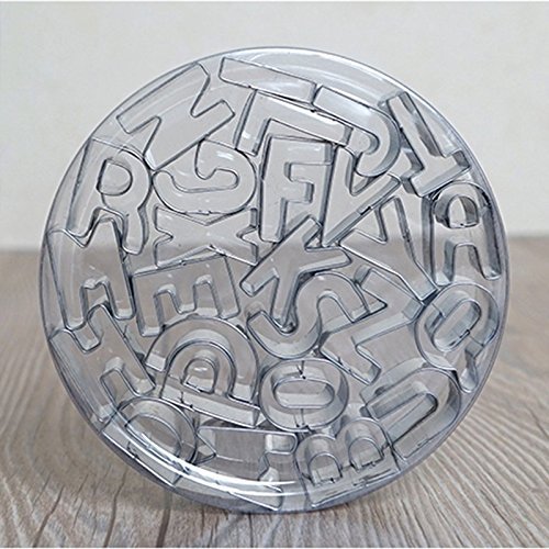 EdiMoM Brand; Mini Cookie Chocolate Cutters Set Geometry Shapes (12 Pieces) N11
