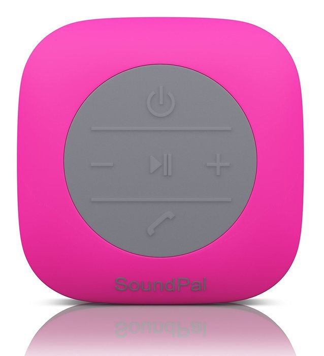 Bluetooth Shower Speaker &ndash; SoundPal Water Resistant Wireless and Hands-free Speaker with Suction Cup - Compatible...