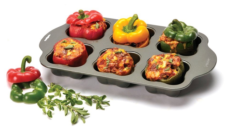 Norpro 1072 Nonstick Stuffed Veggie Baking Pan N2