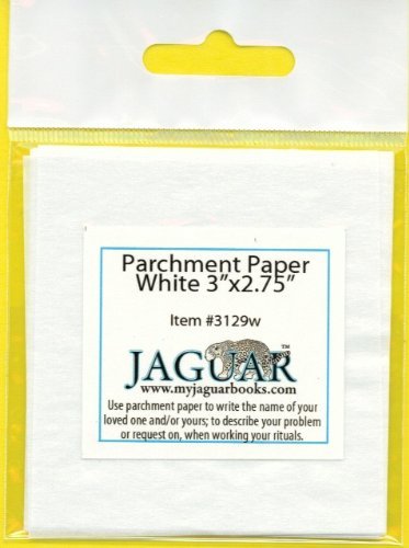 12 Parchment Paper 3"x2.75" to Write on: Names, Problems or Requests When Working Your Rituals. Papel Pergamino...