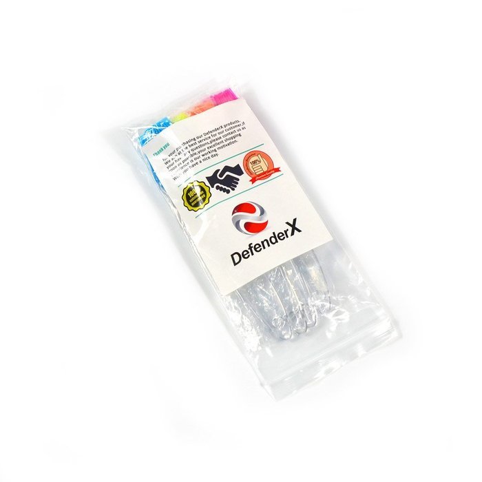 Silicone Brush - DefenderX 7.5 Inch (Set of 4 Color), Dishwasher Safe, Soft and Flexible - Won't Chip Crack Dent... N7