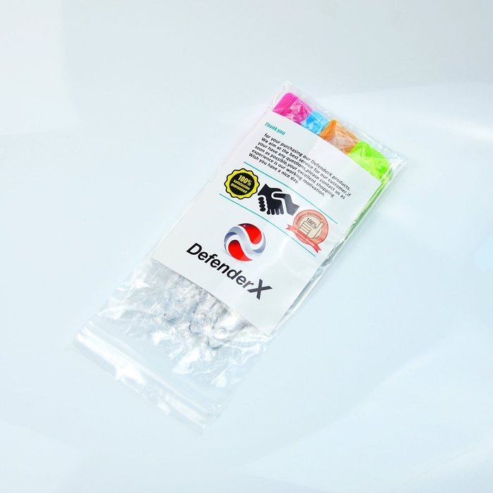 Silicone Brush - DefenderX 7.5 Inch (Set of 4 Color), Dishwasher Safe, Soft and Flexible - Won't Chip Crack Dent... N16