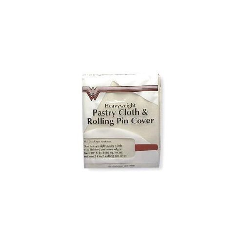 1 X Heavyweight Pastry Cloth and Rolling Pin Cover Set