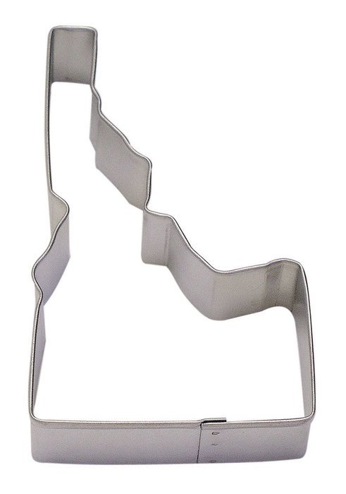 R&M Idaho State Cookie Cutter in Durable, Economical, Tinplated Steel