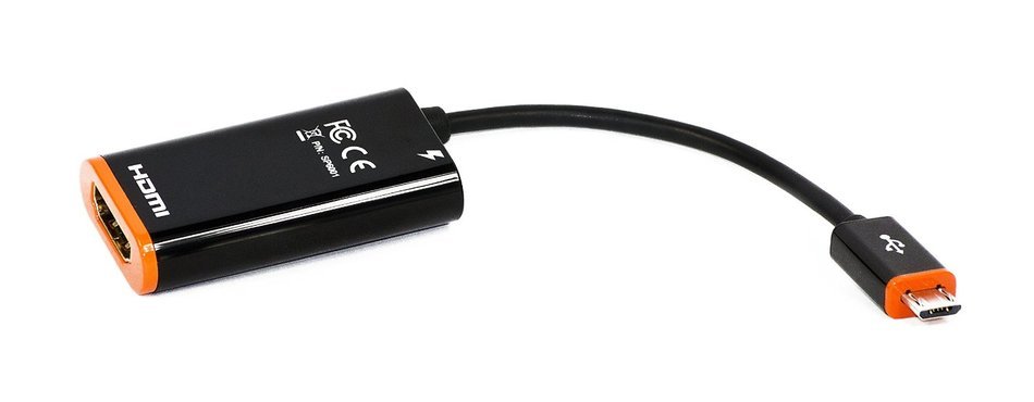 Analogix SlimPort Micro-USB to 4K HDMI Adapter for LG V10, LG G4, LG G3, BlackBerry PRIV, Nexus 5/Nexus 7 (2013... N4