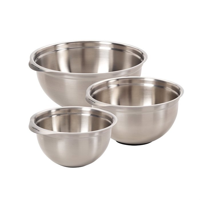 KitchenAid Stainless Steel Mixing Bowls, Set of 3