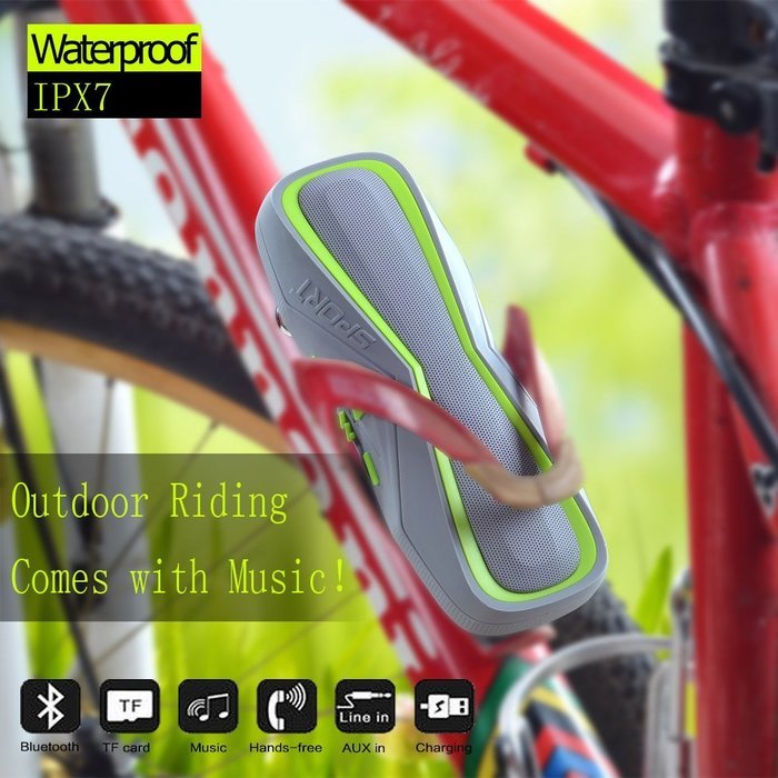 FengLan Waterproof Wireless Bluetooth 4.1 Speaker IPX7 sports Portable Sandproof Shockproof Bluetooth Speakers... N6