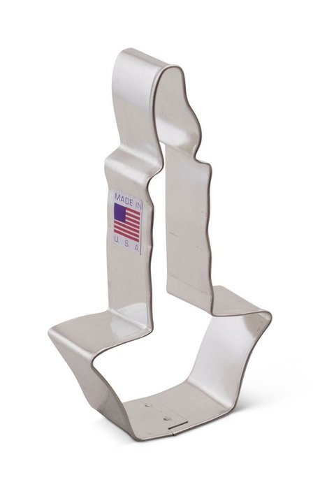 Ann Clark Candle Cookie Cutter - 4.25 Inches - Tin Plated Steel