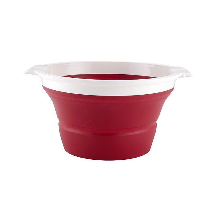 Farberware Fresh Collapsible Mixing Bowl, 3-1/2-Quart, Strawberry N2