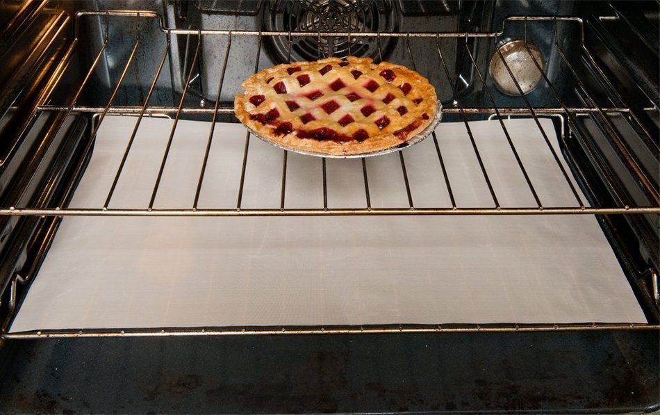 Evelots 2 Non Stick Oven RACK Liners,Keep Oven Clean,Washable,1 Large & 1 Small N2