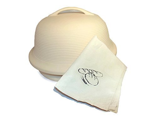 SuperStone La Cloche Baker with Specialty Bread Cloth