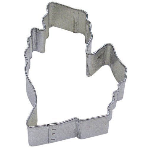 State of Michigan Lower Tin Cookie Cutter 3"