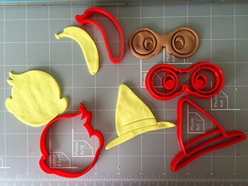 Curious George Inspired Cookie Cutter Set