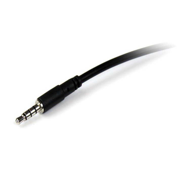 StarTech.com 2m 3.5mm 4 Position TRRS Headset Extension Cable - M/F - audio Extension Cable for iPhone N4