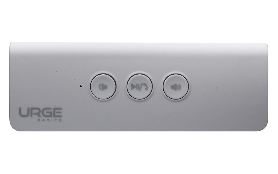 Urge Basics UG-SNDBRCKWHT Soundbrick Ultra Portable Bluetooth Stereo Speaker with Built-in Mic N2