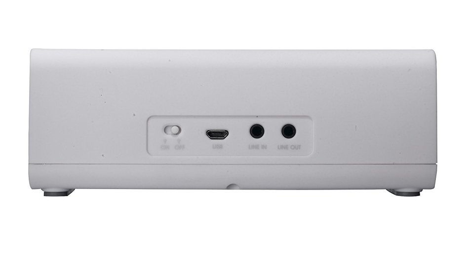 Urge Basics UG-SNDBRCKWHT Soundbrick Ultra Portable Bluetooth Stereo Speaker with Built-in Mic N3