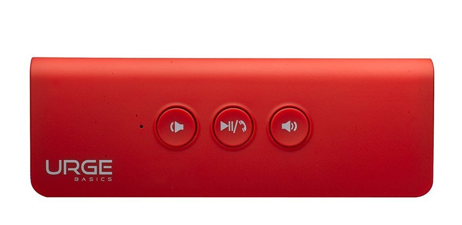 Urge Basics UG-SNDBRCKWHT Soundbrick Ultra Portable Bluetooth Stereo Speaker with Built-in Mic N5