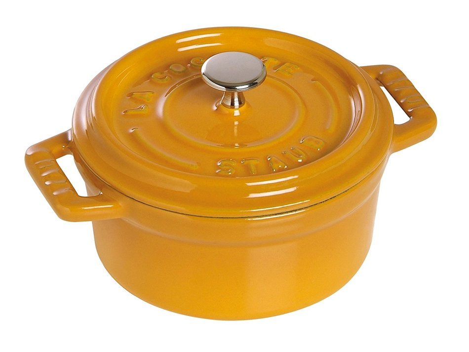 Staub Pico cocotte round 10cm mustard 40510-636