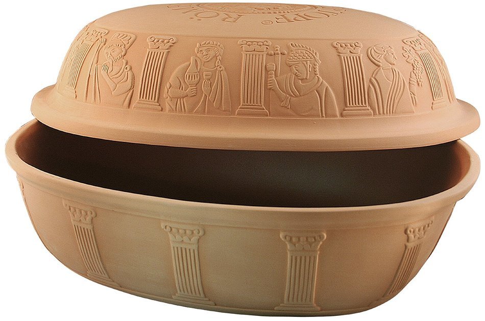 Romertopf Turkey Glazed Clay Baker 99117 X-large Terra Cotta Roaster N2