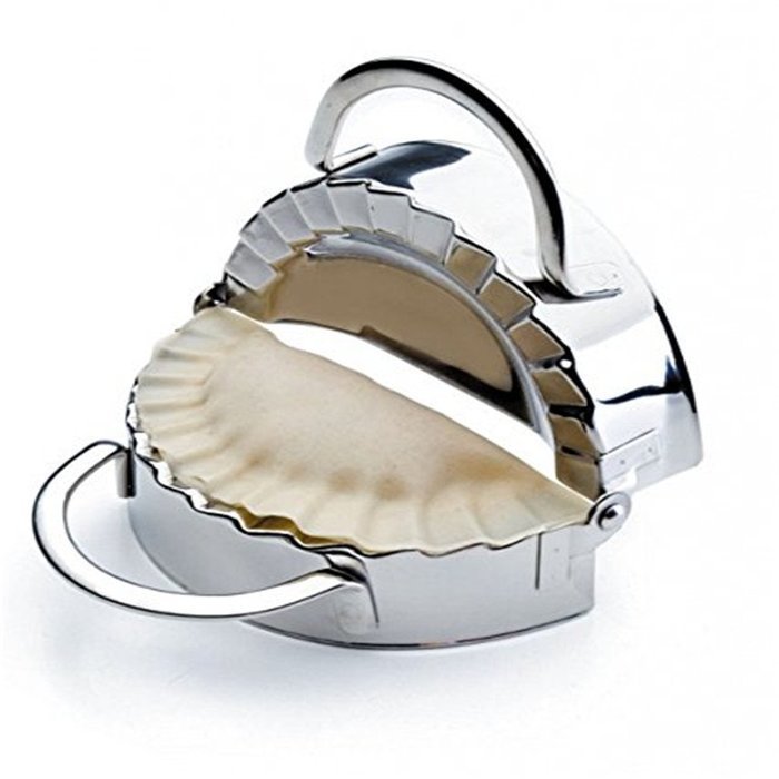 SYSAMA Eco-Friendly Pastry Tools Stainless Steel Dumpling Maker Wraper Dough Cutter Pie Ravioli Dumpling Mould...