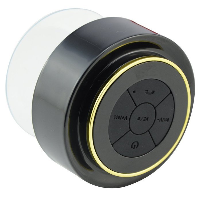 KONG KIM IPX7 100% Waterproof & Dust-proof Floating Bluetooth Shower Speaker - Compatible with all Bluetooth devices... N17