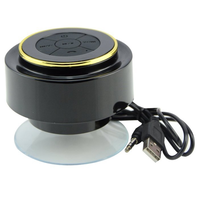 KONG KIM IPX7 100% Waterproof & Dust-proof Floating Bluetooth Shower Speaker - Compatible with all Bluetooth devices... N21