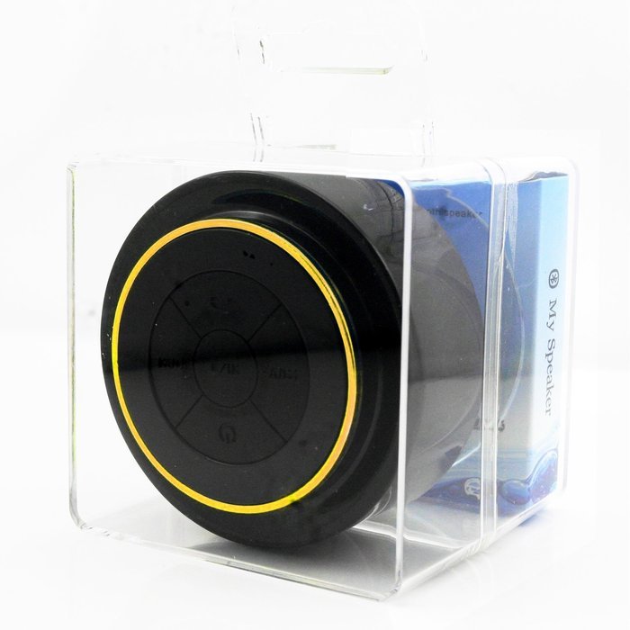 KONG KIM IPX7 100% Waterproof & Dust-proof Floating Bluetooth Shower Speaker - Compatible with all Bluetooth devices... N23
