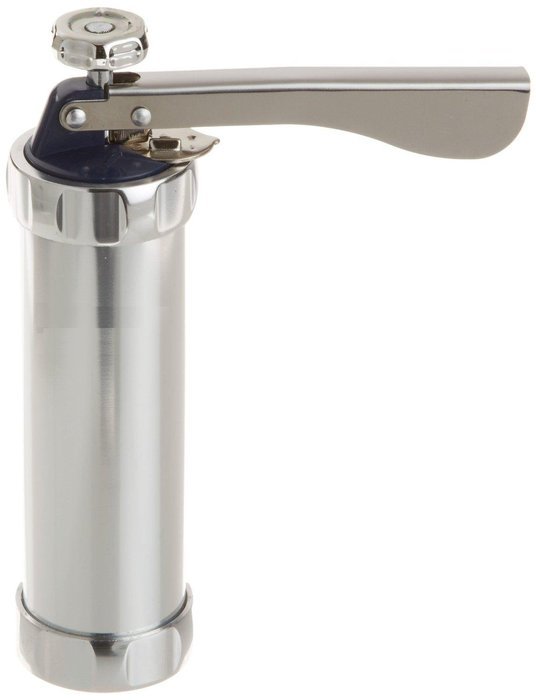 Virtuous - B7305 Spritz Cookie Press Kit / Piping Tips,Icing Gun,Stainless Steel Cookie Press Disks ,Biscuit Maker...
