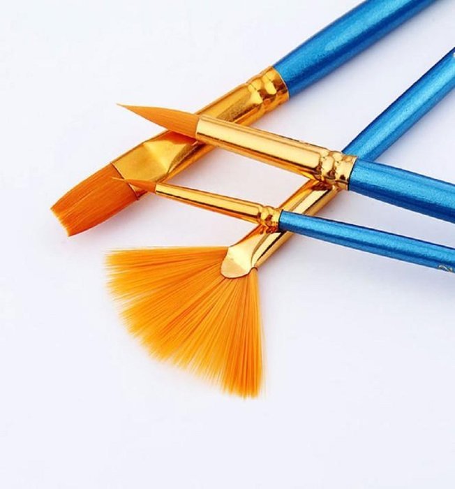 Mikey Store Set of Art Paint Brush Set for Watercolor Professional Paint Brushes Watercolor Oil Acrylic Painting... N22