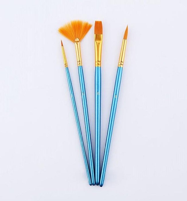 Mikey Store Set of Art Paint Brush Set for Watercolor Professional Paint Brushes Watercolor Oil Acrylic Painting... N26
