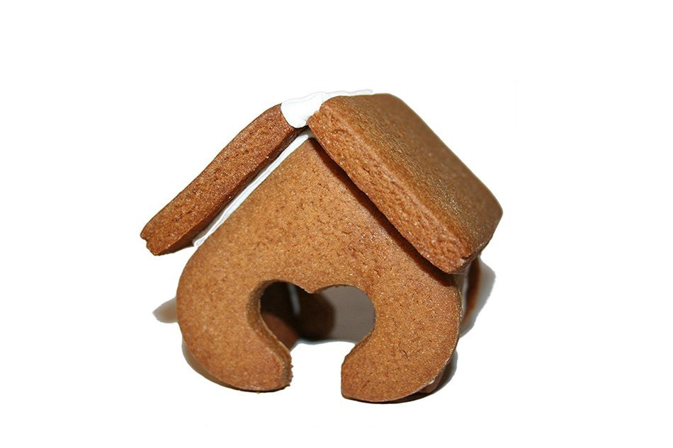 Valentine's Petite Hugger Gingerbread House Cutter 6 Piece N3