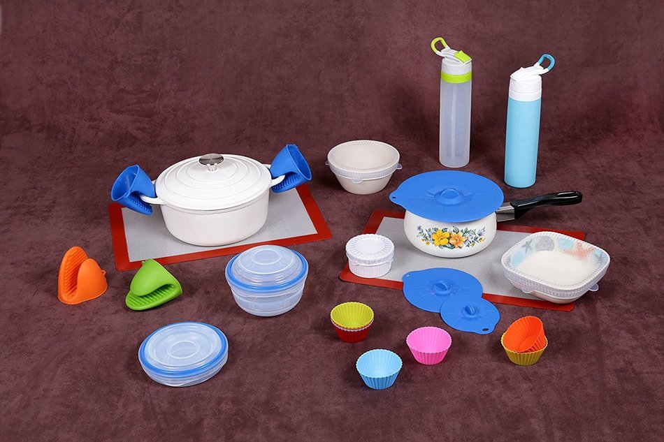 Creative Home Non-Stick, Food-Safe Silicone Fiberglass Baking Mat N5