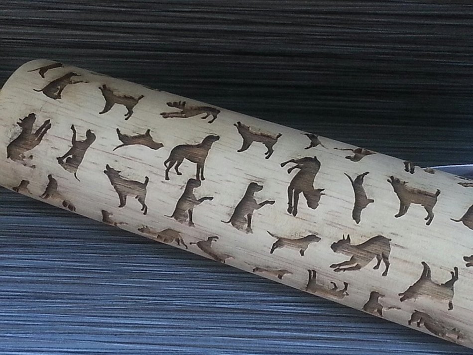 Rolling Pin: Dogs N3