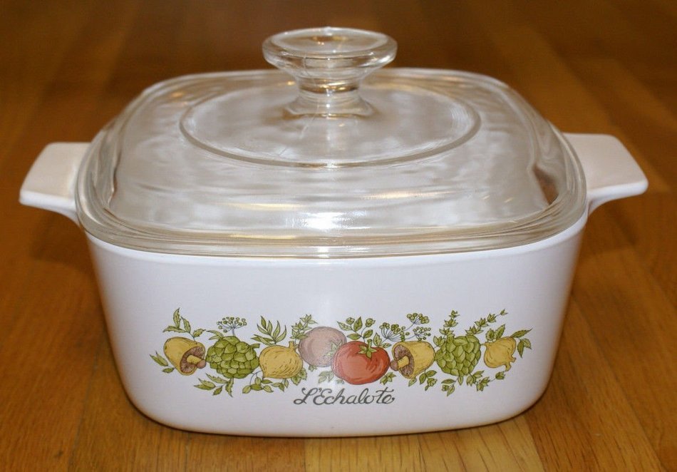Corning Ware Spice of Life 1.5 Quart Casserole with Lid A-1 1/2 -B