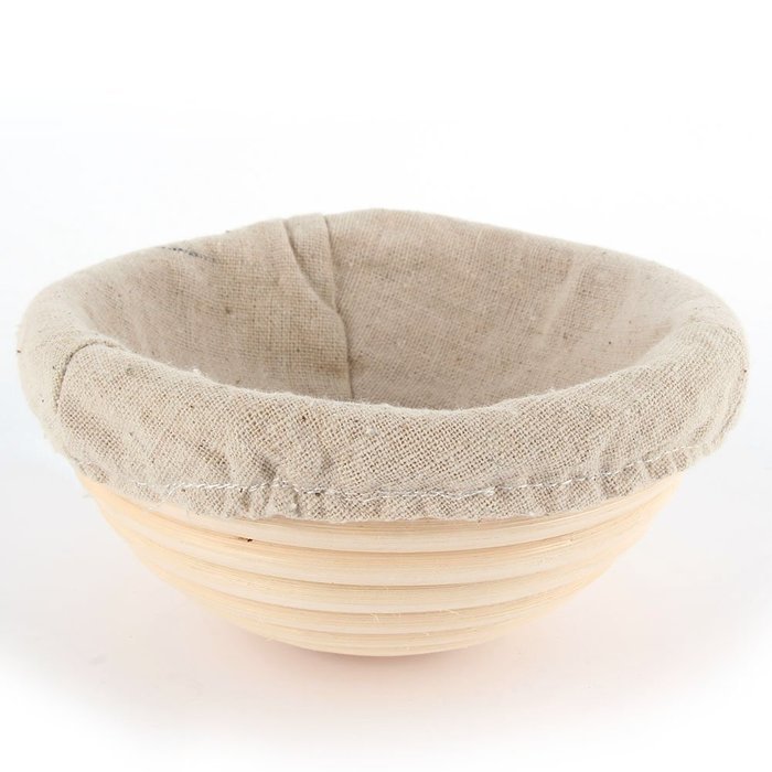 Mercu Round Banneton Brotform Bread Proofing Proving Handmade Rattan Basket