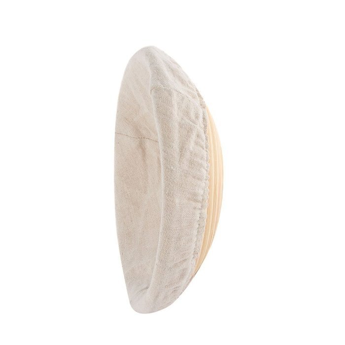 Mercu Round Banneton Brotform Bread Proofing Proving Handmade Rattan Basket N6