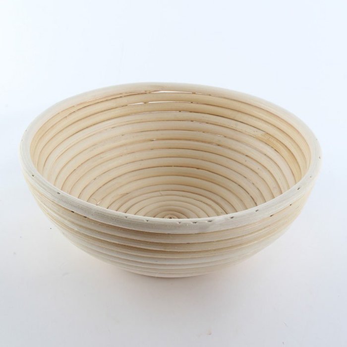 Mercu Round Banneton Brotform Bread Proofing Proving Handmade Rattan Basket N9